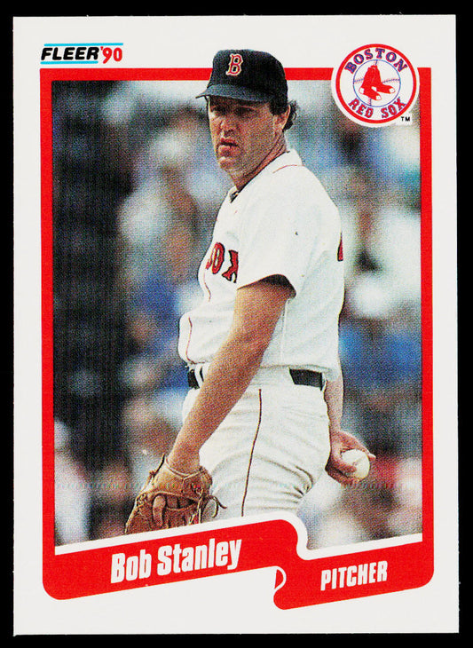 Bob Stanley 1990 Fleer #289b Boston Red Sox