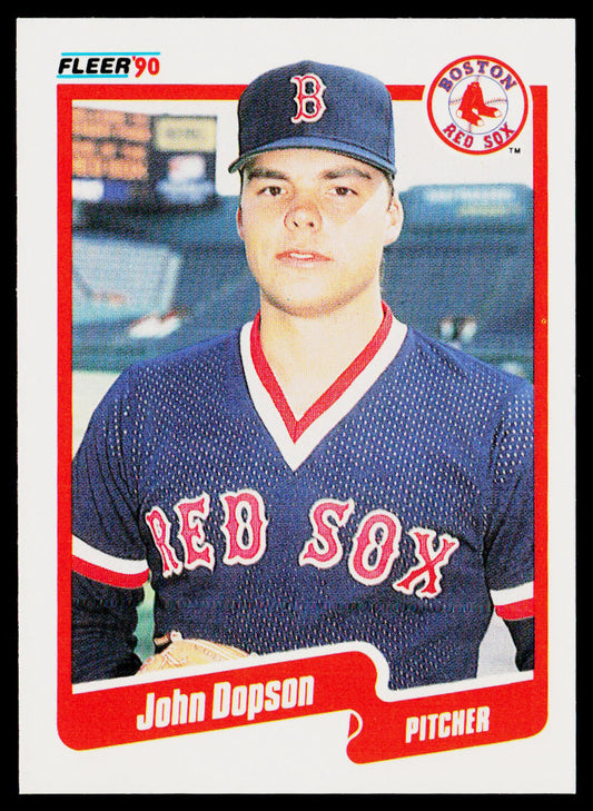 John Dopson 1990 Fleer #272 Boston Red Sox