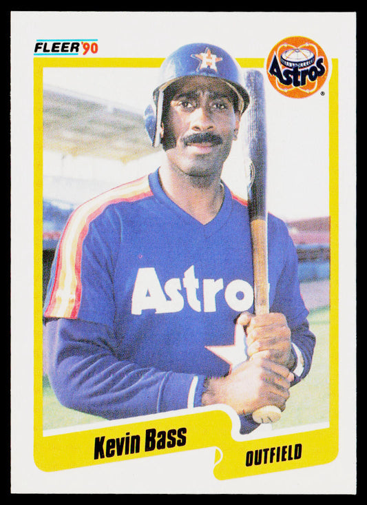 Kevin Bass 1990 Fleer #223 Houston Astros