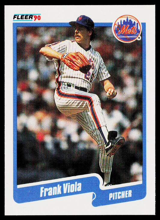 Frank Viola 1990 Fleer #219 New York Mets