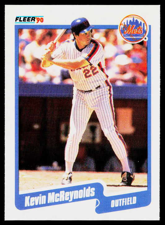 Kevin McReynolds 1990 Fleer Canadian #211 New York Mets