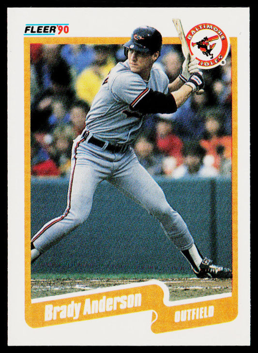 Brady Anderson 1990 Fleer #172 Baltimore Orioles