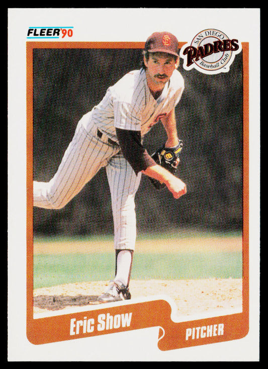 Eric Show 1990 Fleer #169 San Diego Padres