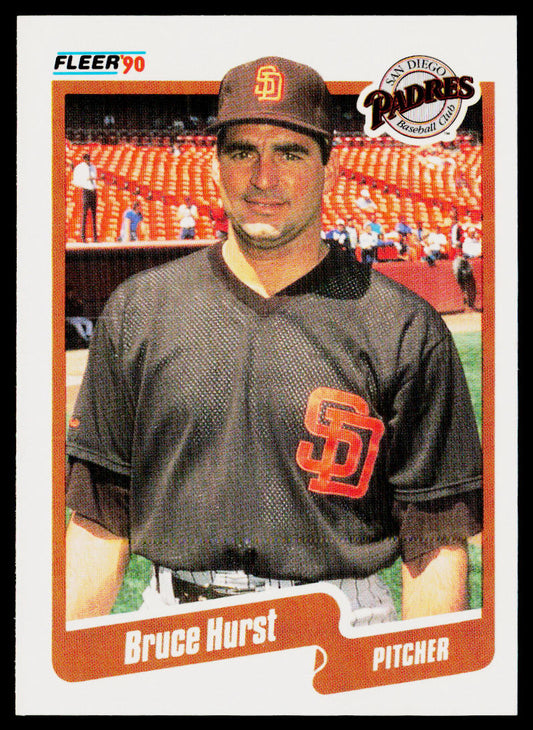 Bruce Hurst 1990 Fleer #159 San Diego Padres