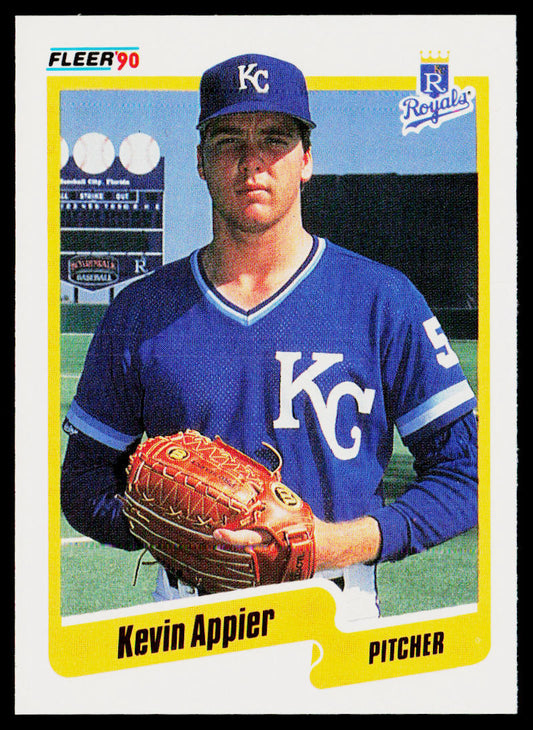 Kevin Appier 1990 Fleer #100 RC Kansas City Royals