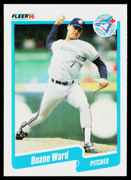 Duane Ward 1990 Fleer #95 Toronto Blue Jays