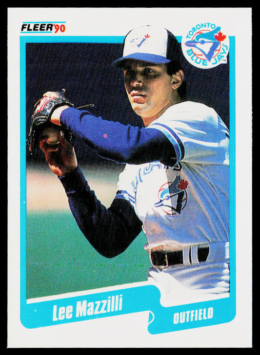 Lee Mazzilli 1990 Fleer #88 Toronto Blue Jays