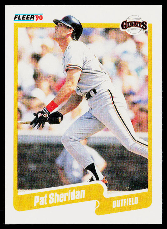 Pat Sheridan 1990 Fleer #71 San Francisco Giants