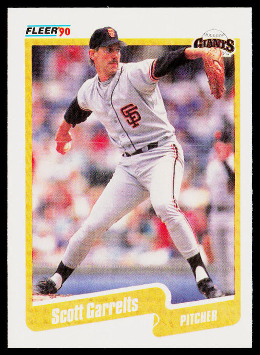 Scott Garrelts 1990 Fleer #56 San Francisco Giants