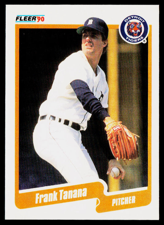 Frank Tanana 1990 Fleer #616 Detroit Tigers