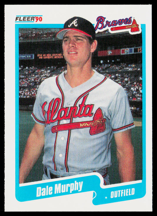 Dale Murphy 1990 Fleer #591 Atlanta Braves