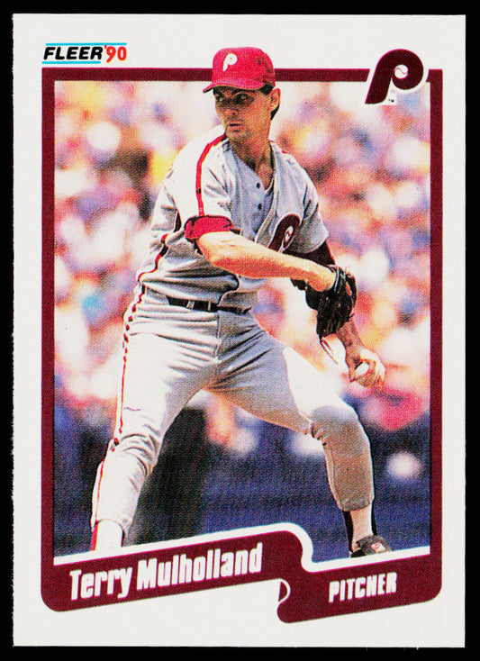 Terry Mulholland 1990 Fleer #568 Philadelphia Phillies