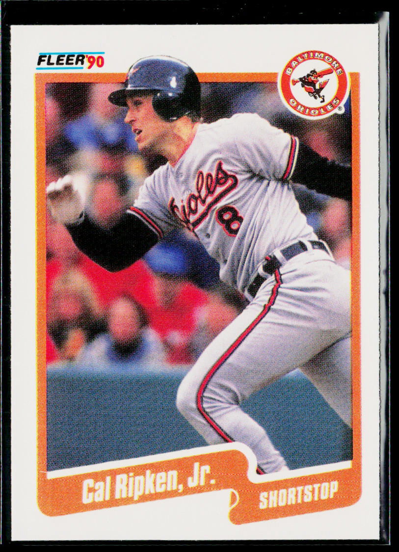 Cal Ripken, Jr. 1990 Fleer #187 Baltimore Orioles