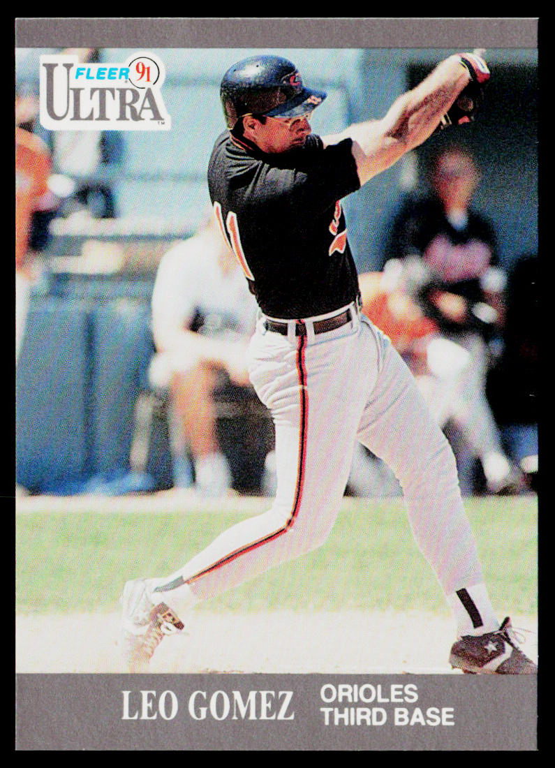 Leo Gomez 1991 Ultra #16 Baltimore Orioles