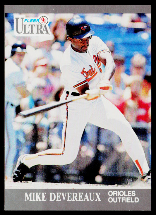 Mike Devereaux 1991 Ultra #15 Baltimore Orioles