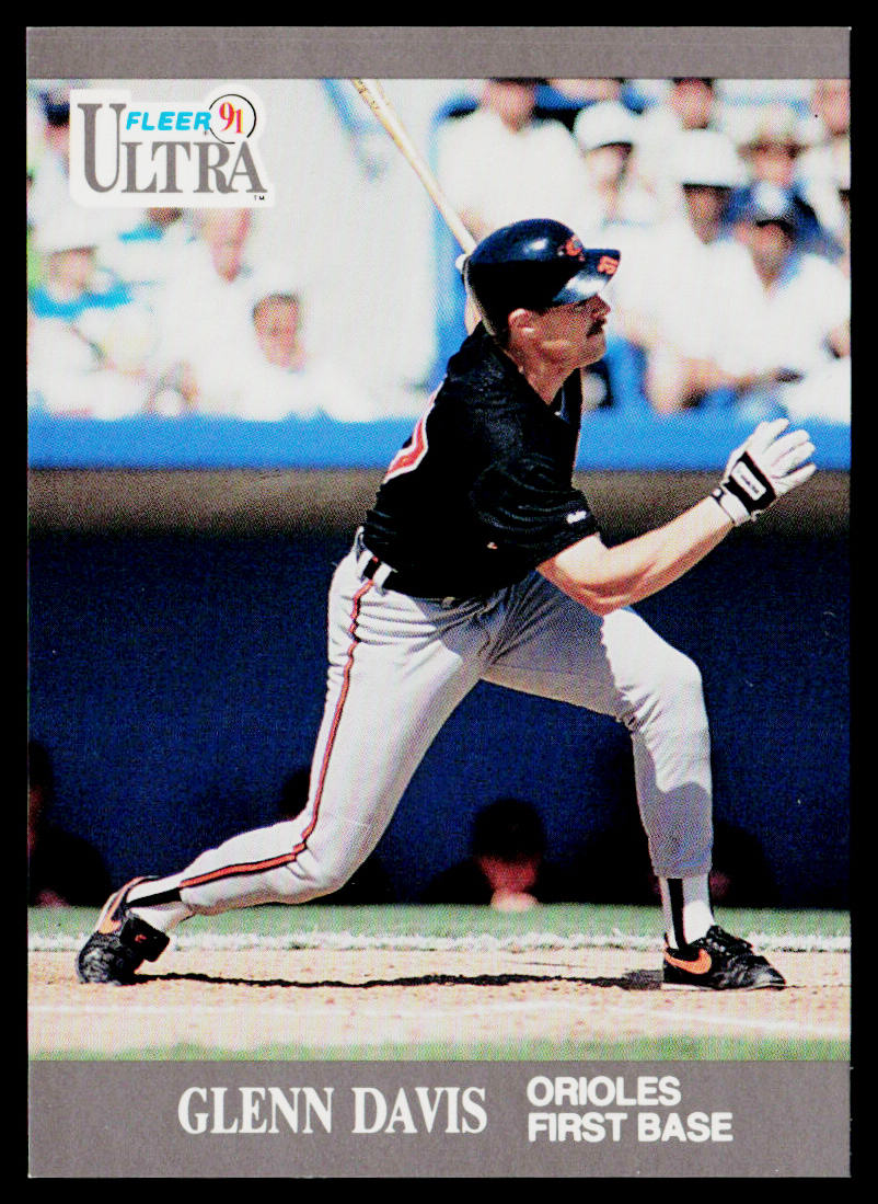 Glenn Davis 1991 Ultra #14 Baltimore Orioles