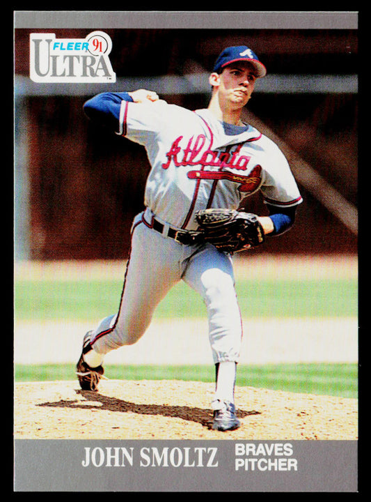 John Smoltz 1991 Ultra #12 Atlanta Braves