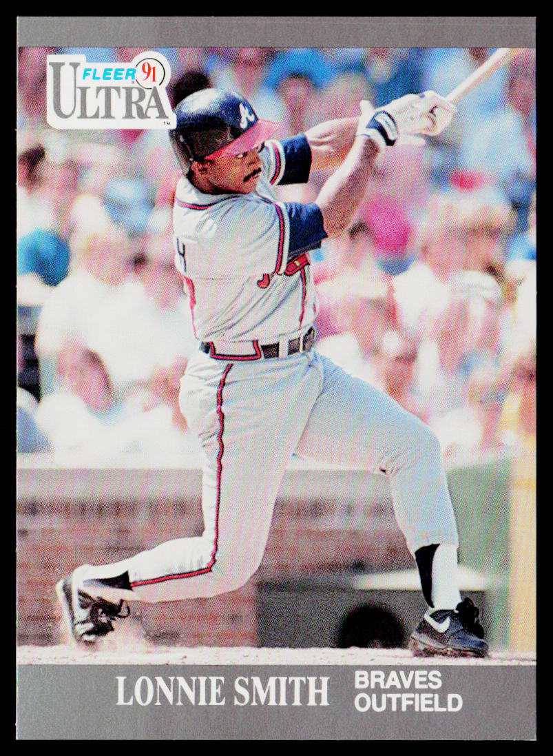 Lonnie Smith 1991 Ultra #11 Atlanta Braves