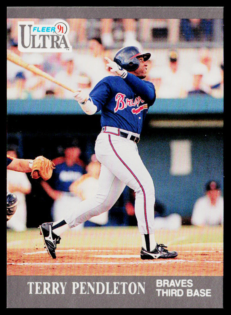 Terry Pendleton 1991 Ultra #10 Atlanta Braves