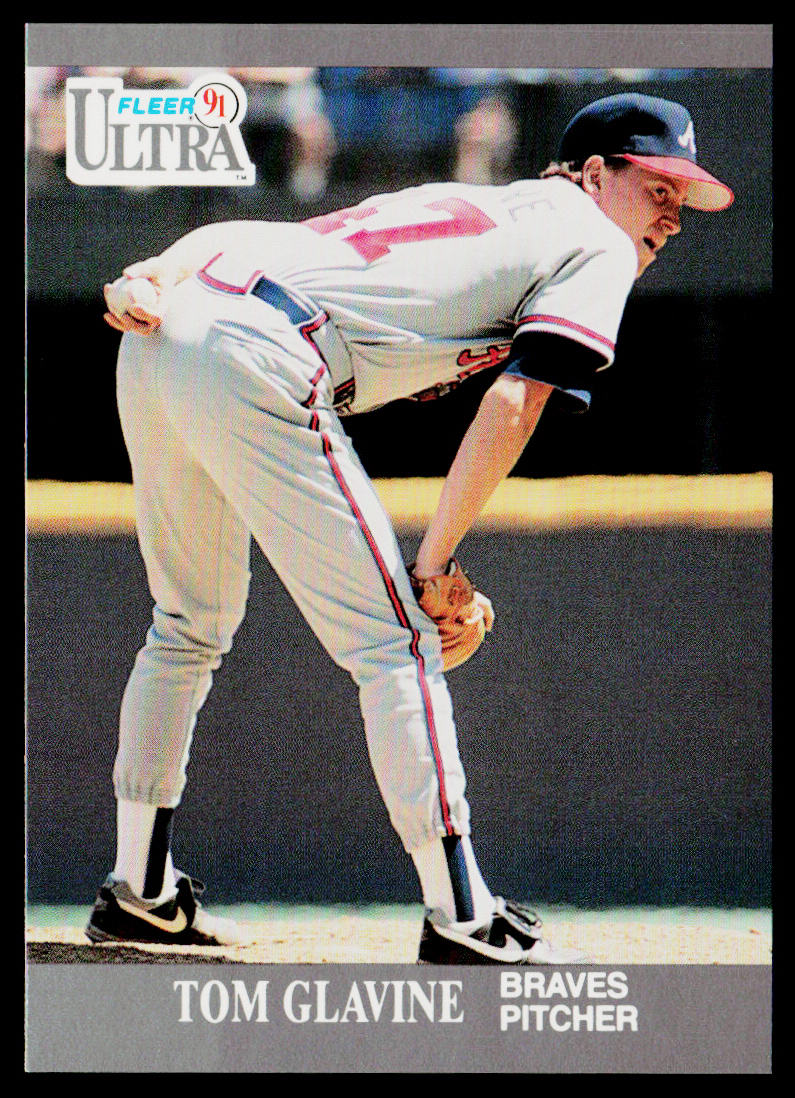 Tom Glavine 1991 Ultra #5 Atlanta Braves