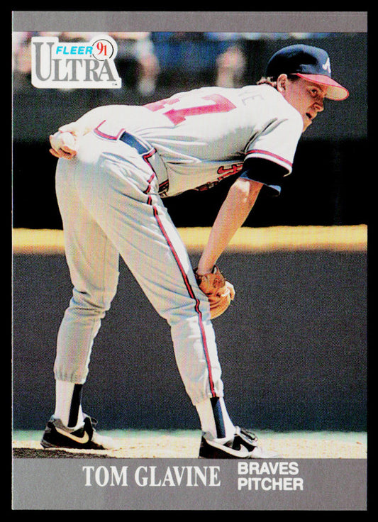 Tom Glavine 1991 Ultra #5 Atlanta Braves