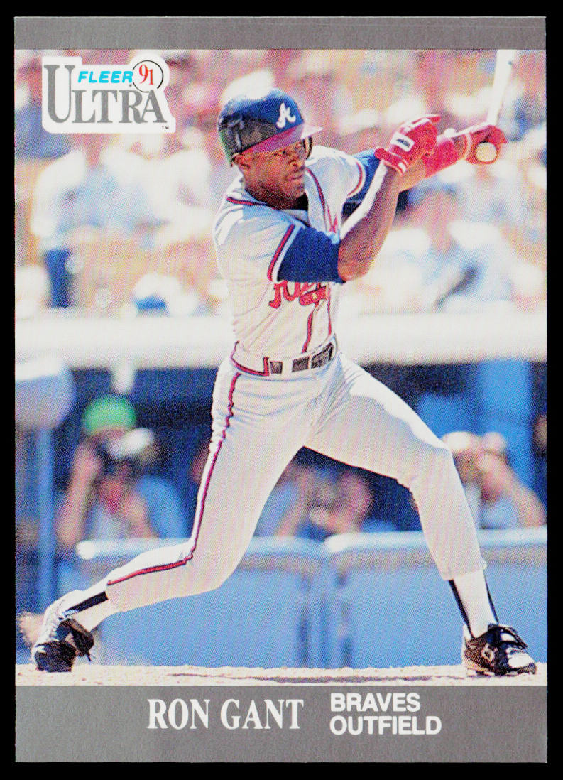 Ron Gant 1991 Ultra #4 Atlanta Braves