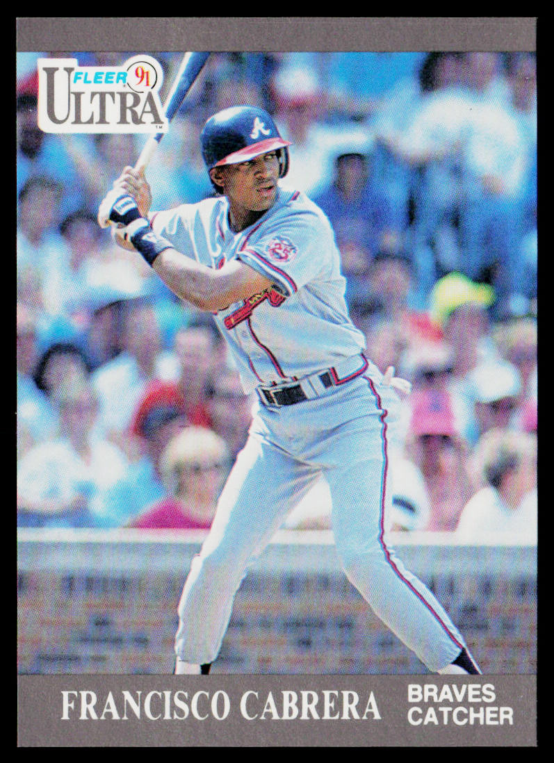 Francisco Cabrera 1991 Ultra #3 Atlanta Braves