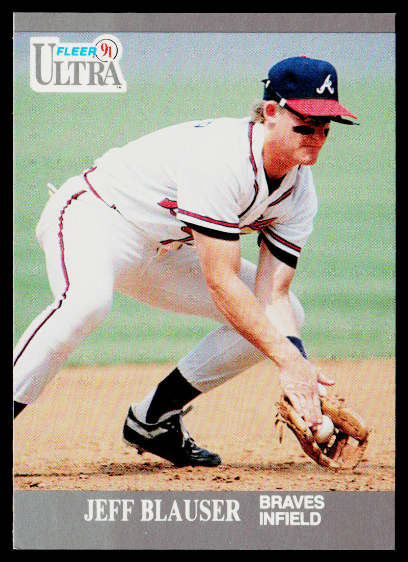 Jeff Blauser 1991 Ultra #2 Atlanta Braves