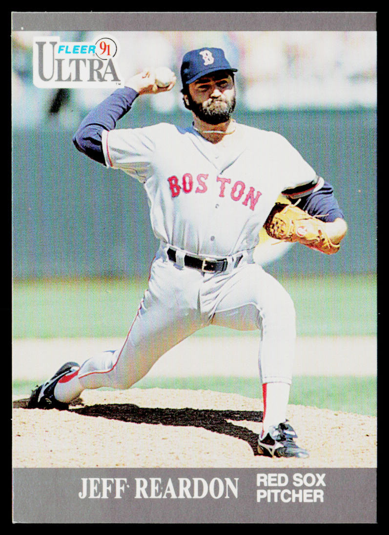 Jeff Reardon 1991 Ultra #40 Boston Red Sox