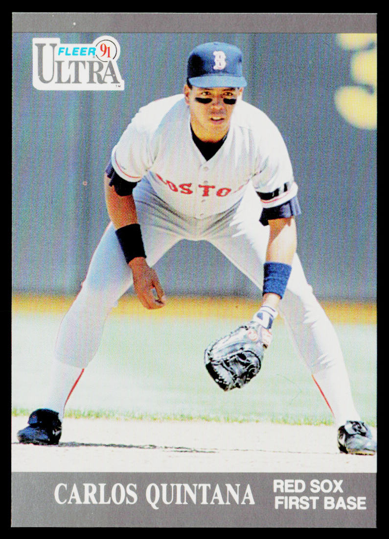 Carlos Quintana 1991 Ultra #39 Boston Red Sox