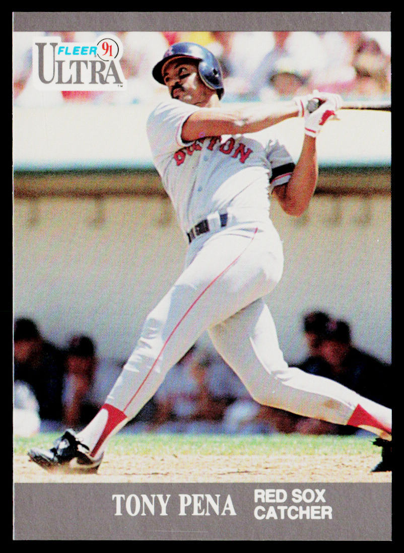 Tony Pena 1991 Ultra #37 Boston Red Sox