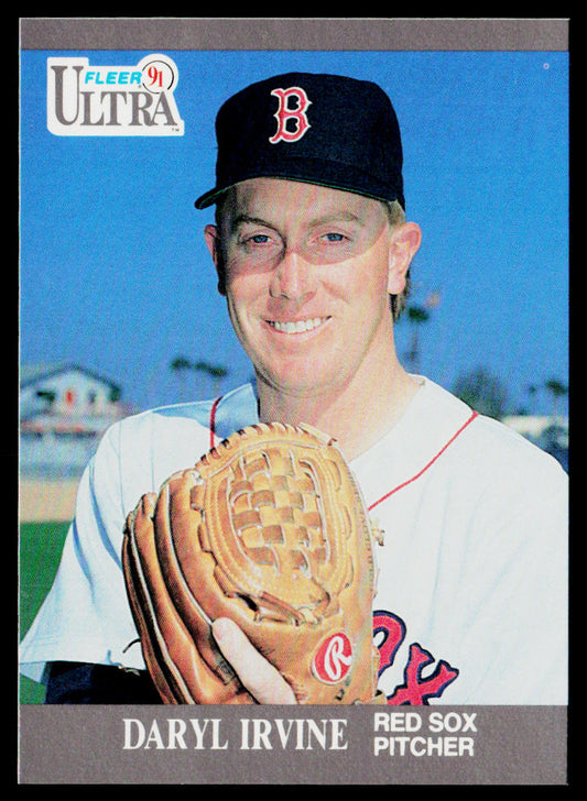 Daryl Irvine 1991 Ultra #34 RC Boston Red Sox