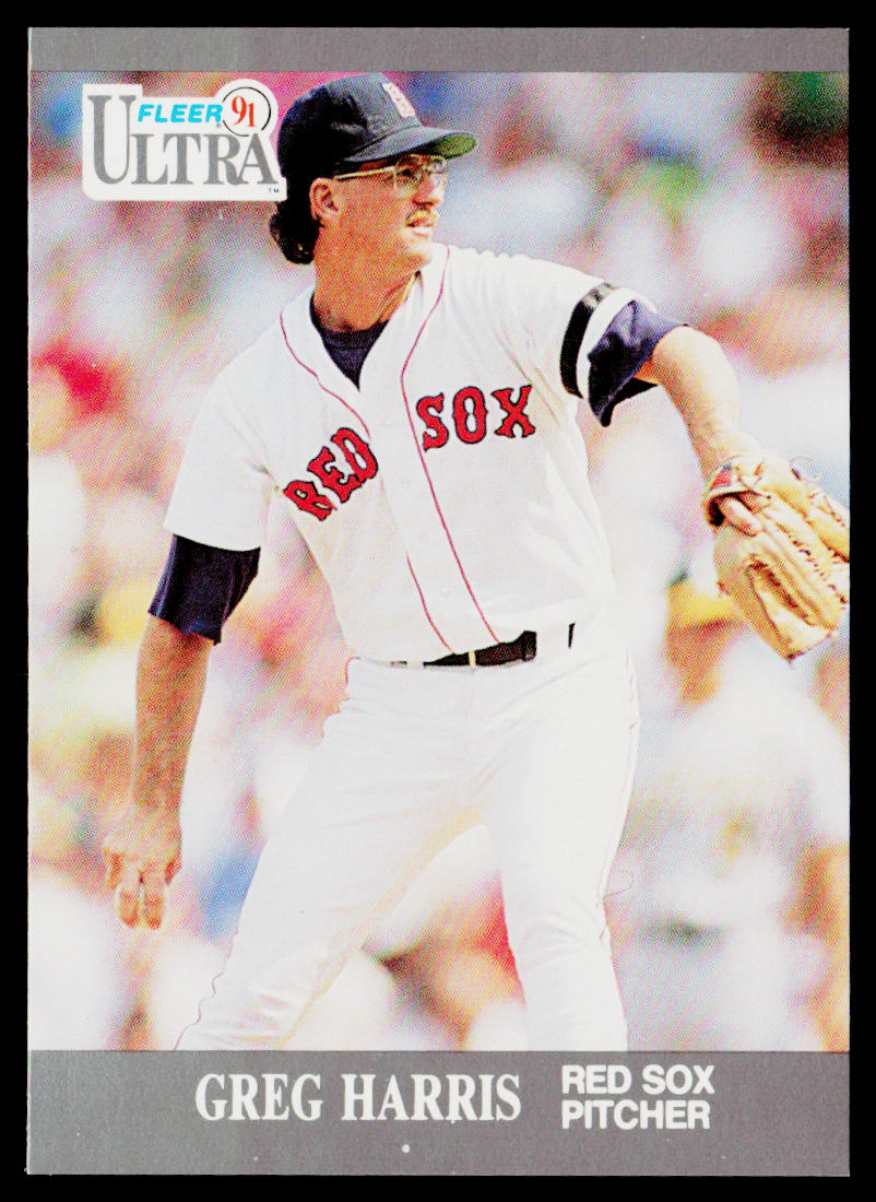 Greg Harris 1991 Ultra #33 Boston Red Sox