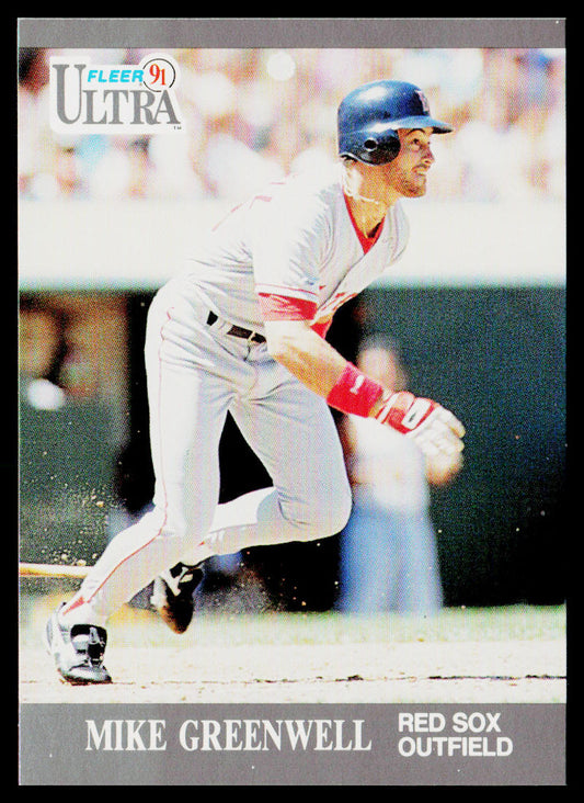 Mike Greenwell 1991 Ultra #32 Boston Red Sox