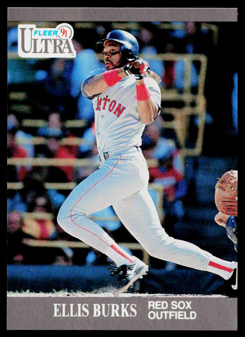 Ellis Burks 1991 Ultra #30 Boston Red Sox