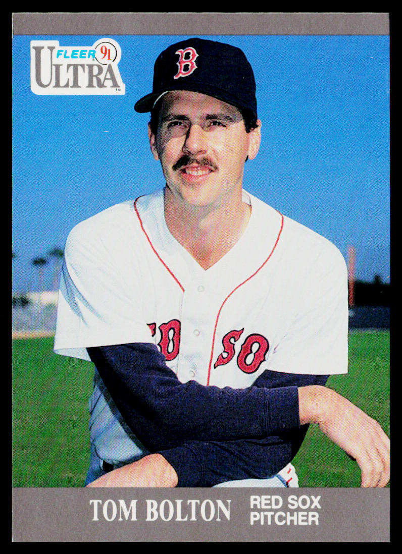 Tom Bolton 1991 Ultra #28 Boston Red Sox