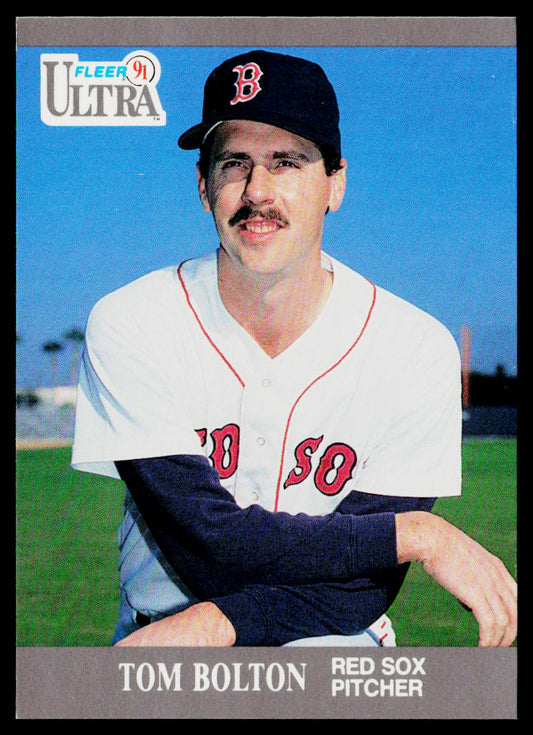 Tom Bolton 1991 Ultra #28 Boston Red Sox