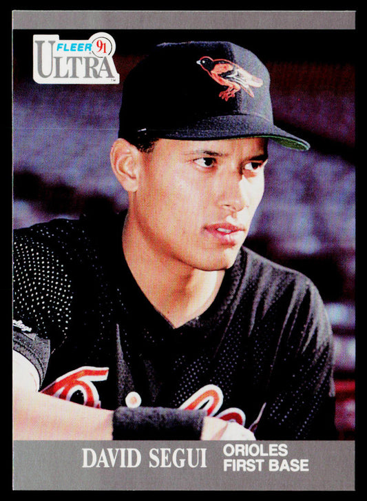 David Segui 1991 Ultra #25 Baltimore Orioles