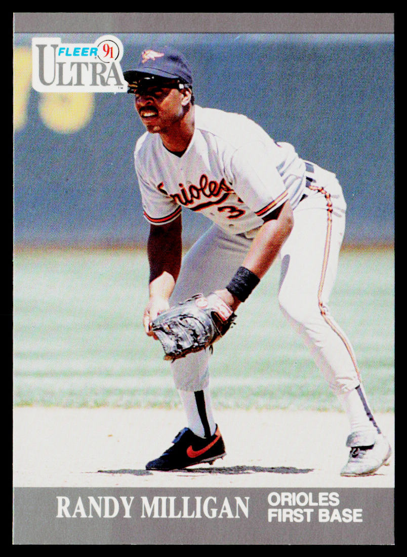 Randy Milligan 1991 Ultra #20 Baltimore Orioles