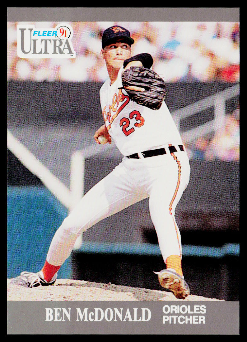Ben McDonald 1991 Ultra #19 Baltimore Orioles