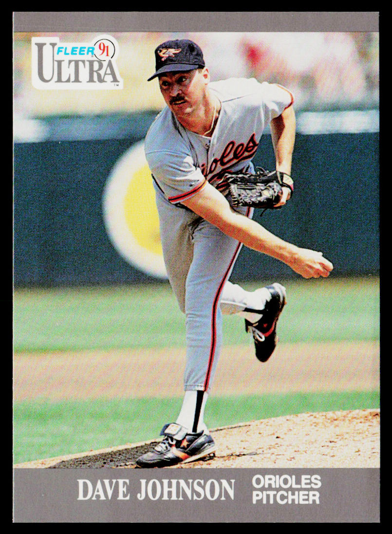 Dave Johnson 1991 Ultra #18 Baltimore Orioles