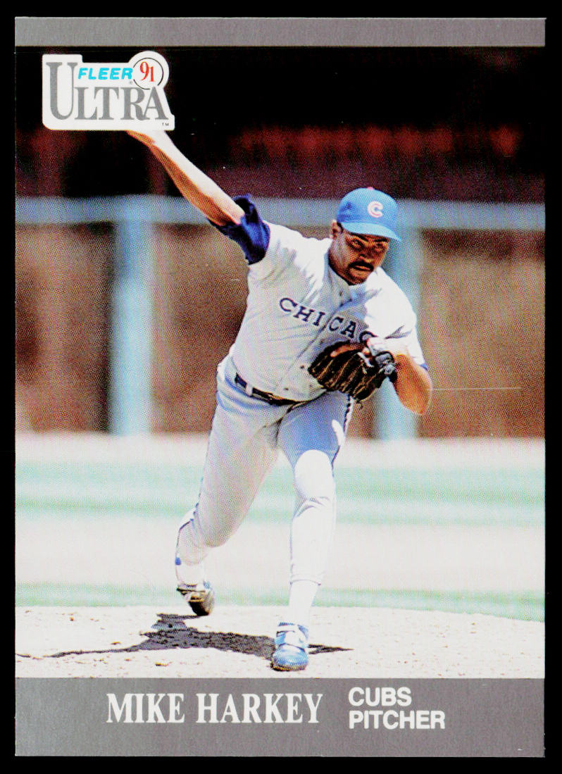 Mike Harkey 1991 Ultra #62 Chicago Cubs