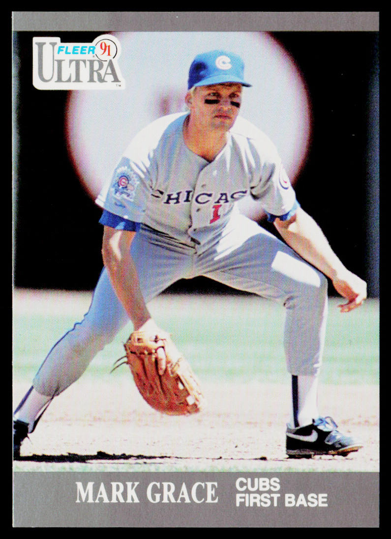 Mark Grace 1991 Ultra #61 Chicago Cubs