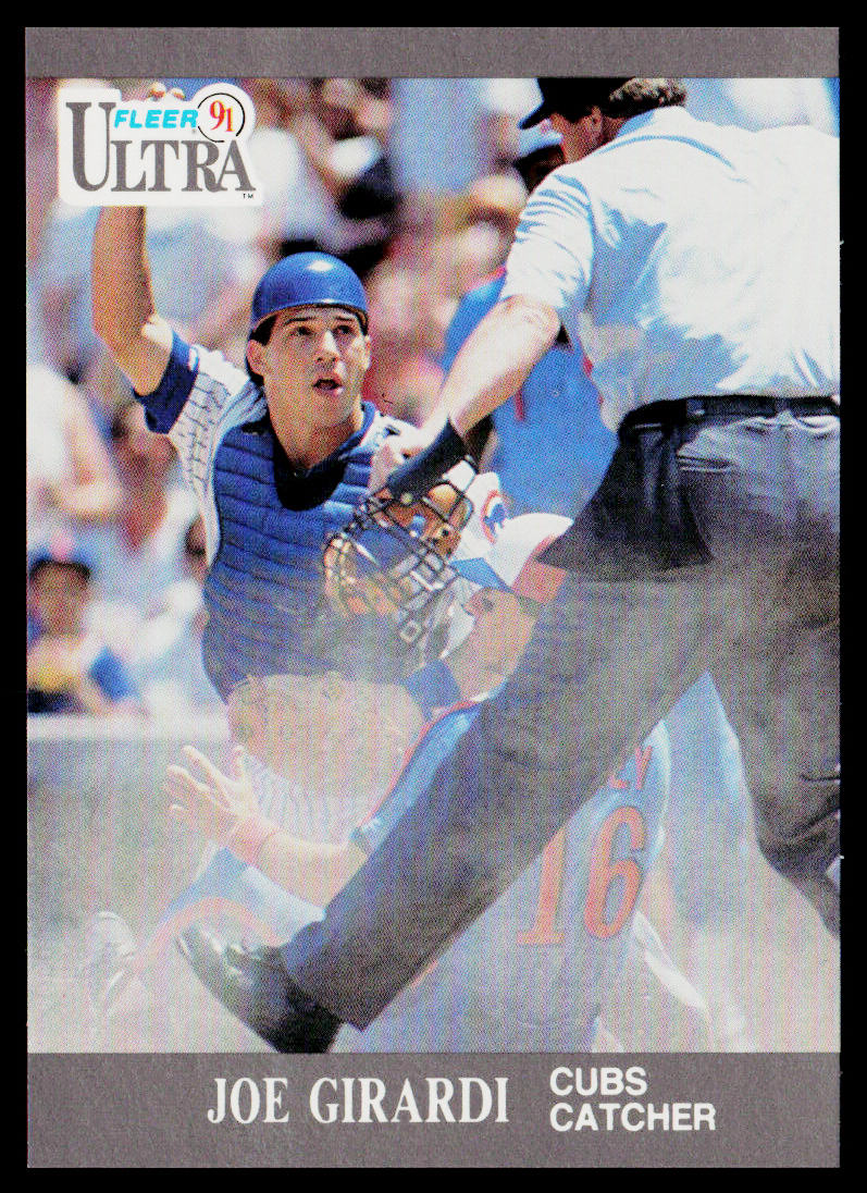 Joe Girardi 1991 Ultra #60 Chicago Cubs