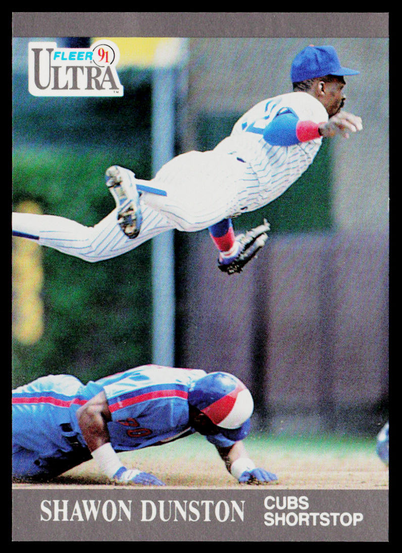 Shawon Dunston 1991 Ultra #59 Chicago Cubs