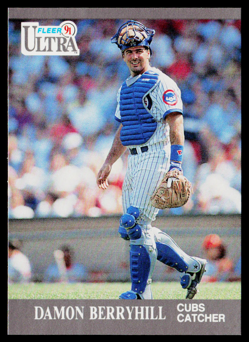 Damon Berryhill 1991 Ultra #56 Chicago Cubs