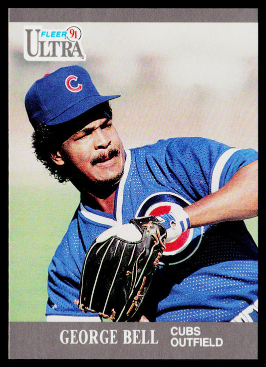 George Bell 1991 Ultra #55 Chicago Cubs