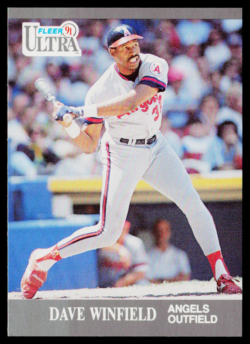 Dave Winfield 1991 Ultra #54 California Angels