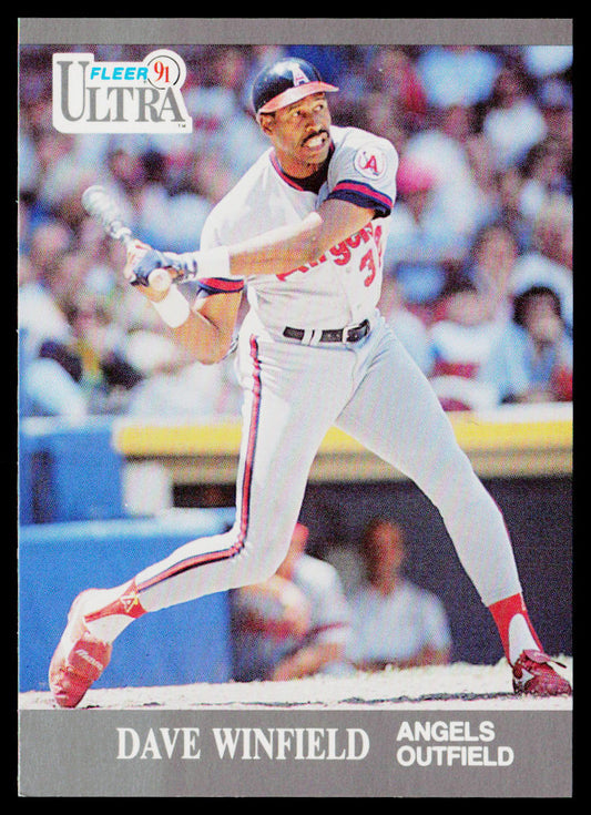 Dave Winfield 1991 Ultra #54 California Angels