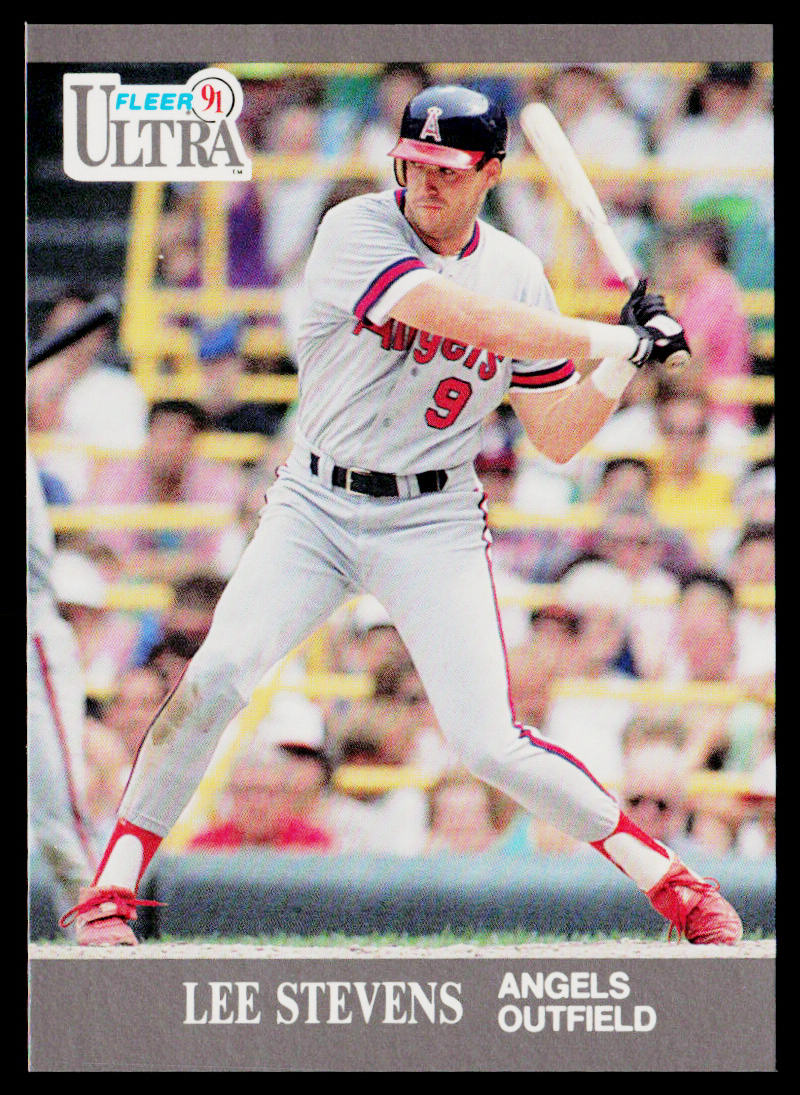 Lee Stevens 1991 Ultra #53 California Angels